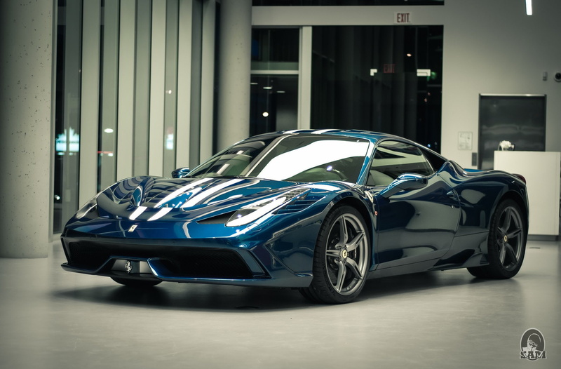 2013, bleu, blue, blu, supercar, 458, 1080P, ferrari, speciale