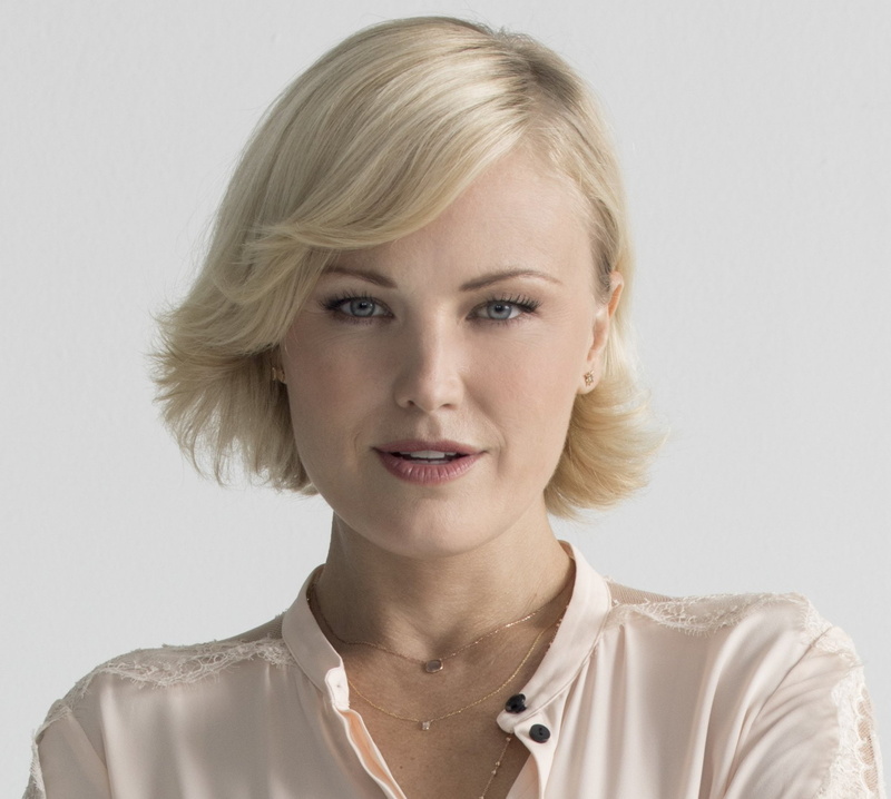 Malin Akerman, Blue Eyes, Actress, Actresses, Short Hair, Blonde, 1080P, Face