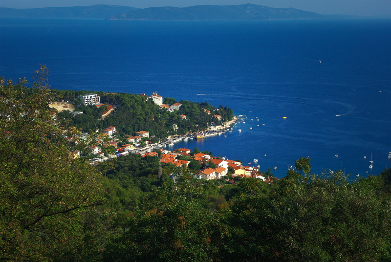 mediterranean Sea, photography, croatia, body, summer, ships, blue, tree, high angle view, sea, village, aerial, istria, port city, day, nature, scenics - nature