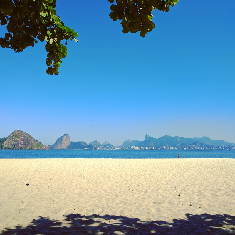 nature, christ, sky, no people, rio de janeiro, land, tree, niteroi, clear sky, brazil, beauty in nature, non-urban scene, corcovado, mountain, tranquility