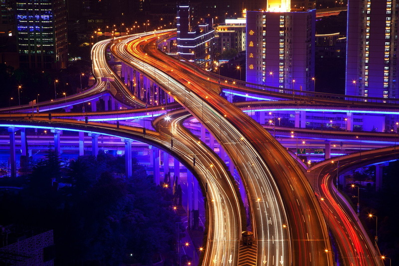 citylifes, buildings, architecture, asia, 720P, light, china, cityscapes, skyscrapers, asian, shanghai, night, skyline, asians, highways, bridges, cities