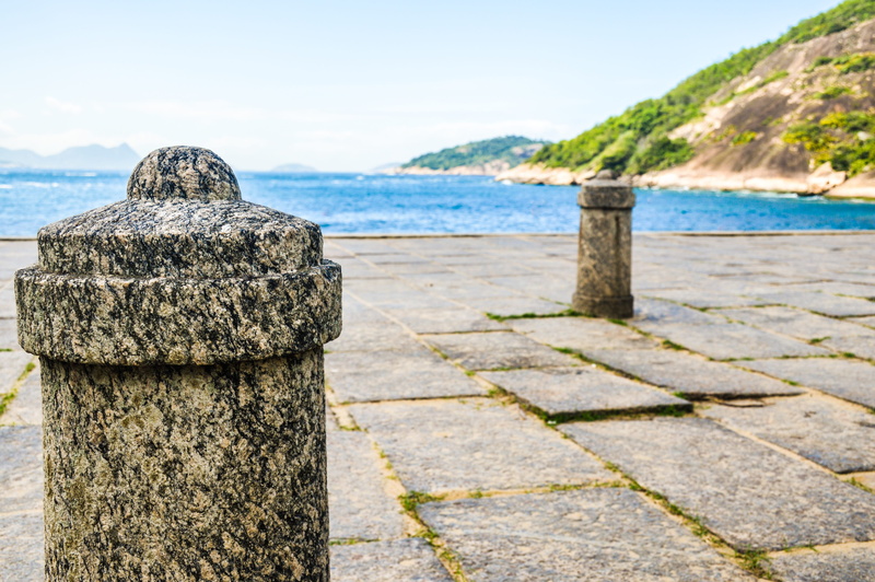 focus on foreground, 4K, nature, day, solid, land, water, rock, stone, costa, scenics - nature, sky, stone material, beach, travel destinations, architecture