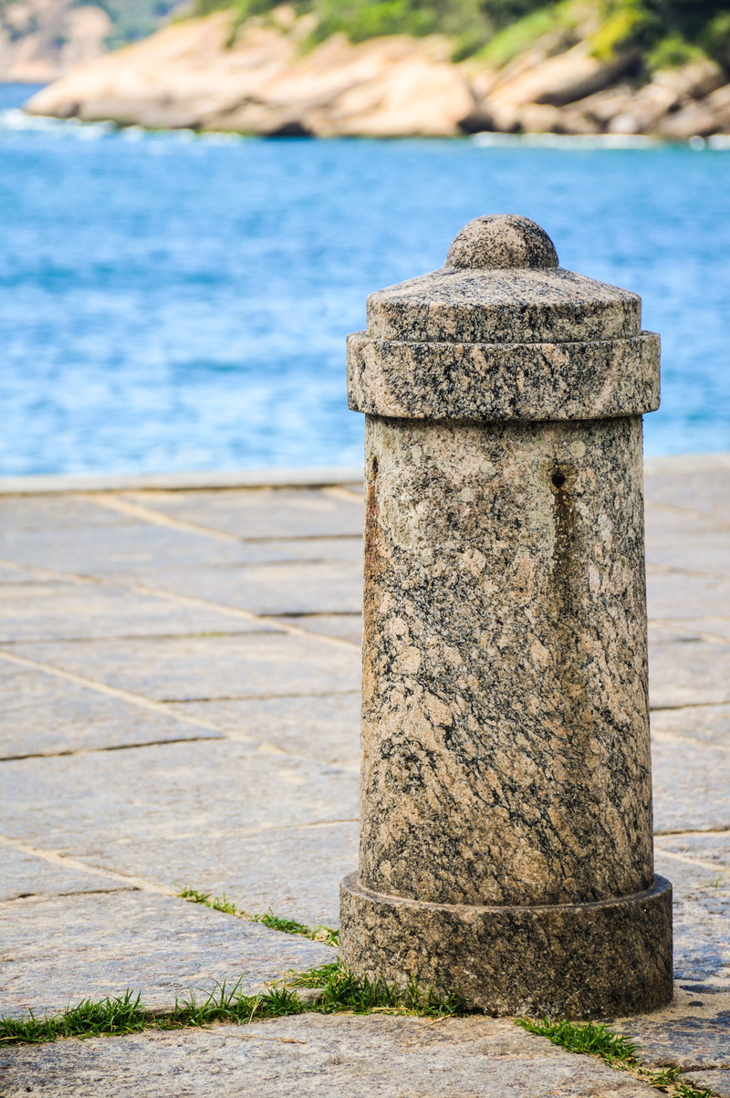 nature, urca, architecture, solid, stone, no people, beach, stone material, focus on foreground, day, weathered, sunlight, history, outdoors, 4K, tranquility