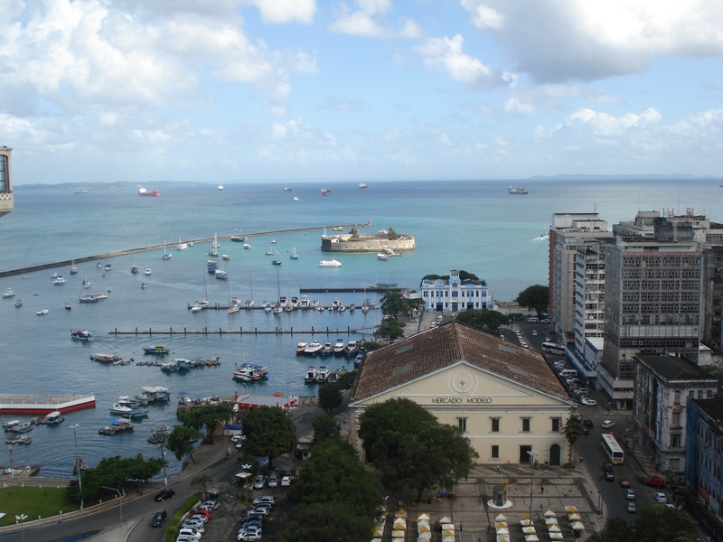 boats, bahia, water, sky, salvador, porto, 2K, mode of transportation, tourism, tree, white, luxury, cityscape, cloud - sky, holidays, daytime, transportation