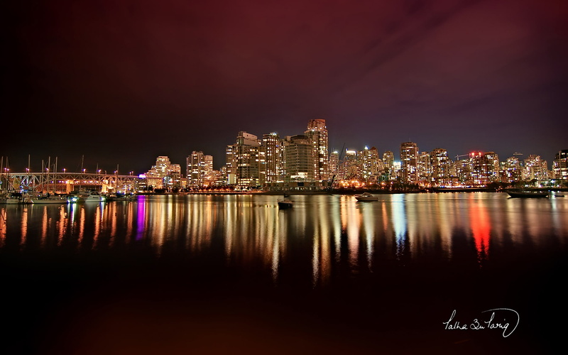 nights, city, 1080P, vancouver