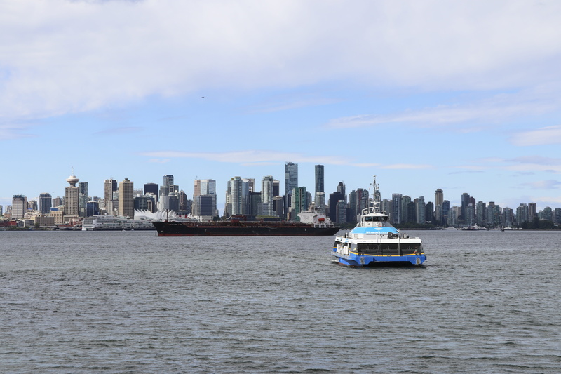 building, building exterior, cargo, sea bus, canada, yacht, city, passenger craft, waterfront, office building exterior, architecture, landscape, ship