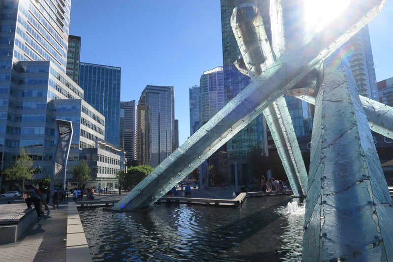 transportation, city, tall - high, downtown, financial district, day, skyline, reflection, office building exterior, modern, glass, architecture, 4K, river
