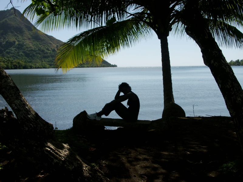 island of moorea, atoll, Moorea, nature, leisure activity, Island, polynesia, outdoors, silhouette, water, relaxation, 1080P, French Polynesia, lagoon