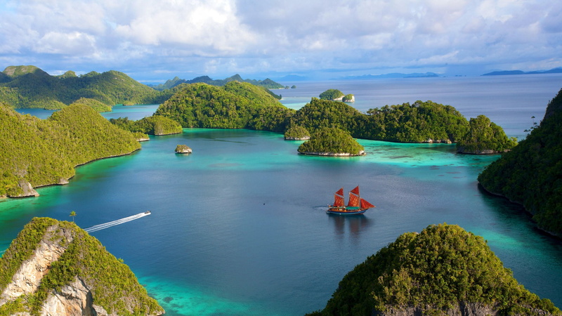summer, boat, travel, 4K, holiday, islands, indonesia
