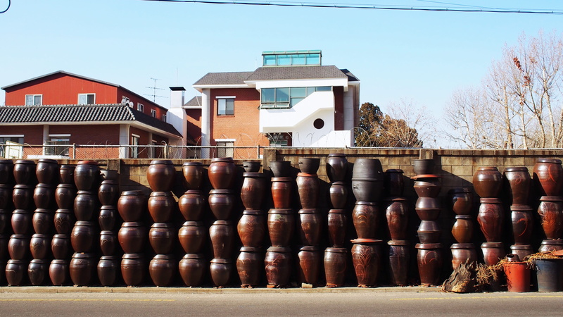 outdoors, sky, terrace, tree, rain barrel, security, tile roof, chess, architecture, rust, transfer print, large group of objects, demolition, game, keg