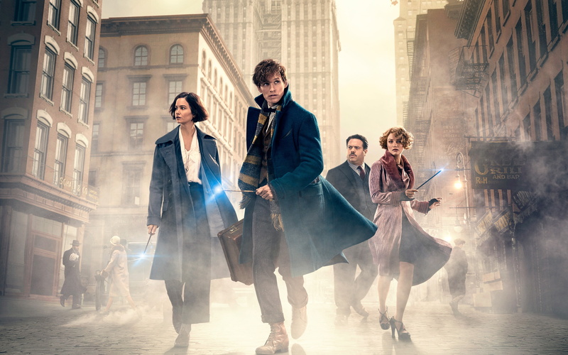 Movies, eddie redmayne, fantastic beasts and where to find them, 4K, katherine waterston