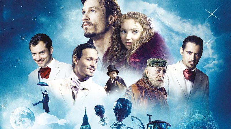 Lily Cole, 1080P, Christopher Plummer, Heath Ledger, Jude Law, Movie, The Imaginarium of Doctor Parnassus, Johnny Depp, Colin Farrell