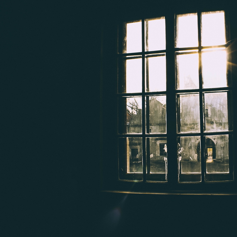 sun glare, sun, sky, casement, nature, transparent, house, looking through window, copy space, glass, no people, close-up, day, building, built structure