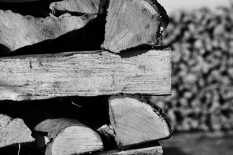 firewood, 5K, wood - Material, background, woodpile, fossil fuel, textured, lumber Industry, focus on foreground, black and white, storage, no people