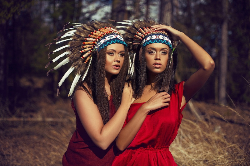 women, Native American Clothing, 1080P