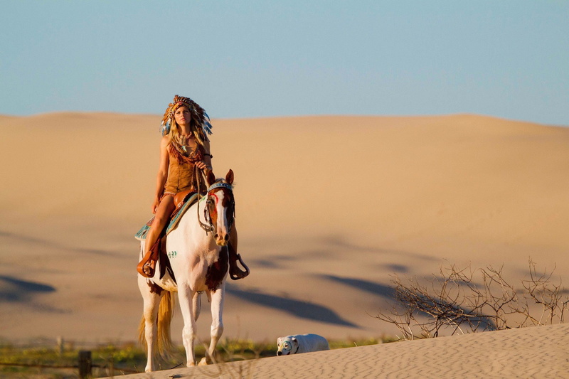 women, Native American Clothing, 1080P, Desert, model, Women Outdoors, horse