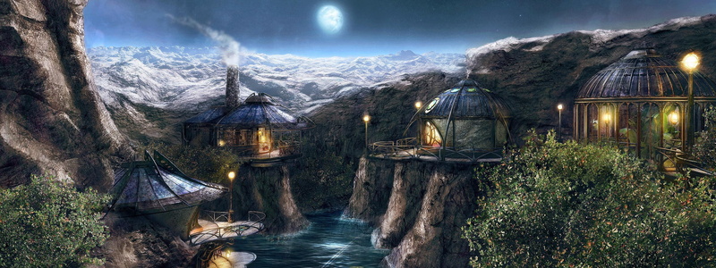 Myst, video games, 2K, artwork