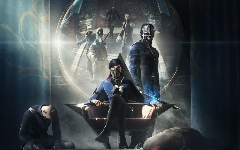 dishonored 2, Games, mirror, corvo attano, 1080P, emily