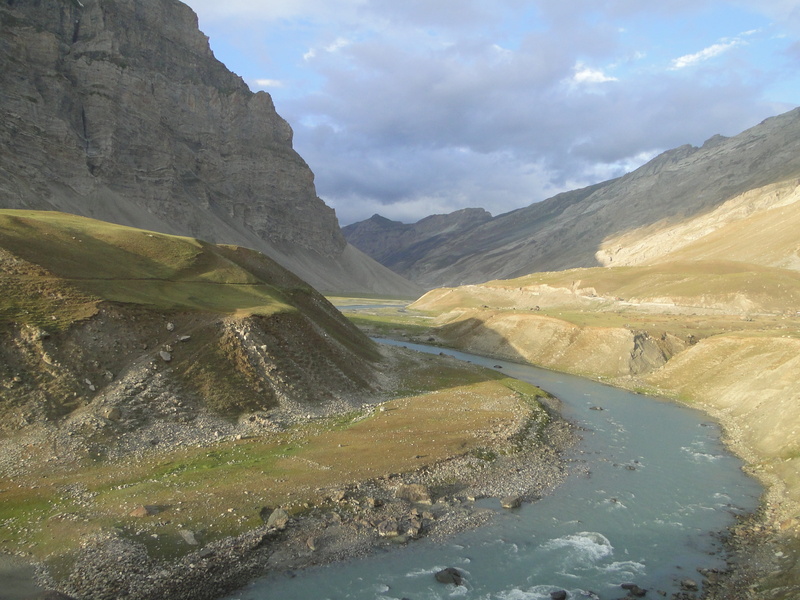 flowing water, environment, water, indus river, nature, kashmir, mountain, himalaya, tranquility, rock, non-urban scene, tranquil scene, geology, formation