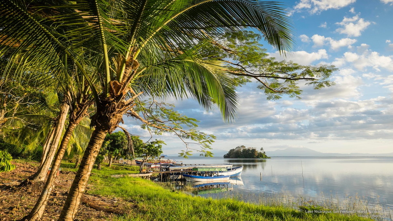 lake, Nature, island, 2K, san, nicaragua, fernando
