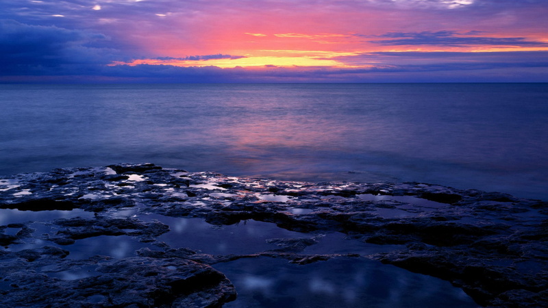 download nature  for pc 1920x1080, cloud - sky, scenics - nature, sea, reflection, no people, sky, rock - object, land, beauty in nature, horizon over water