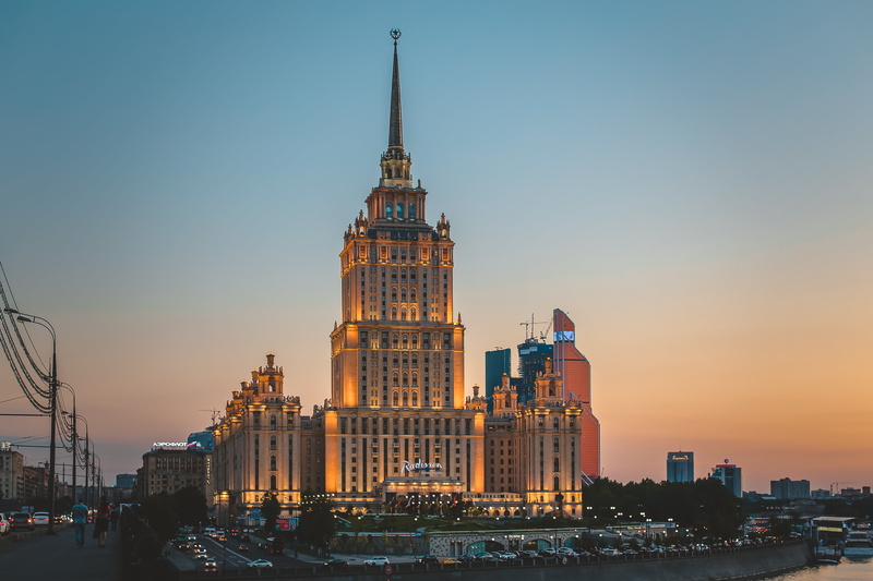 office building exterior, built Structure, famous Place, tourism, cultures, no people, the building, twilight, spire, tall - high, town, travel Destinations