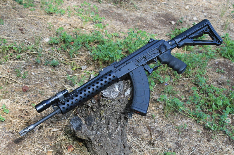 4K, rifle, assault, black, copy, Kalashnikov, weapons, M10-762, machine
