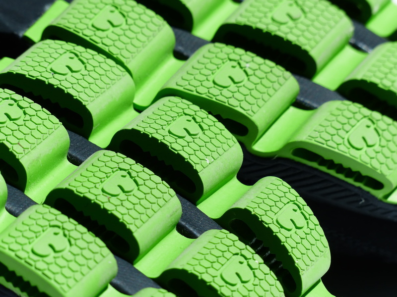 still life, race, frame, friction, computer part, sports shoes, full frame, green color, rubber, sole, sport, computer, computer equipment, abundance, high angle view
