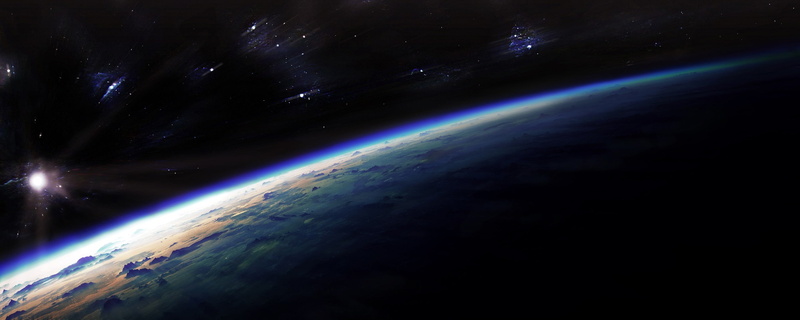 space, artwork, galaxy, multi colored, astronomy, milky way, environment, orbiting, night, planet - space, purple, illuminated, star - space, scenics - nature