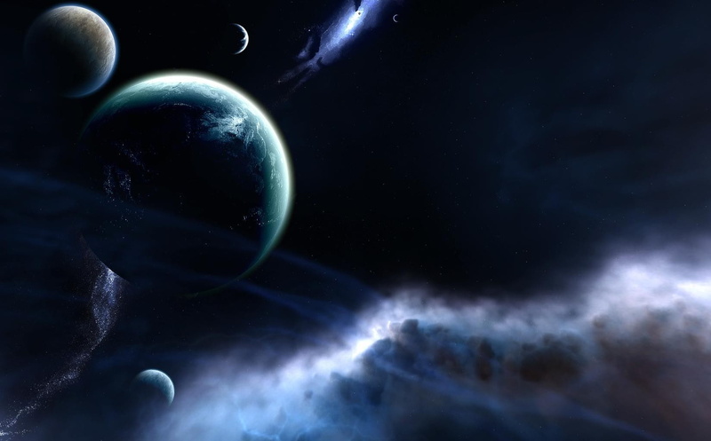 night, planet earth, planet - space, backgrounds, black color, environment, abstract, cloud - sky, star - space, space, black background, eclipse, light - natural phenomenon