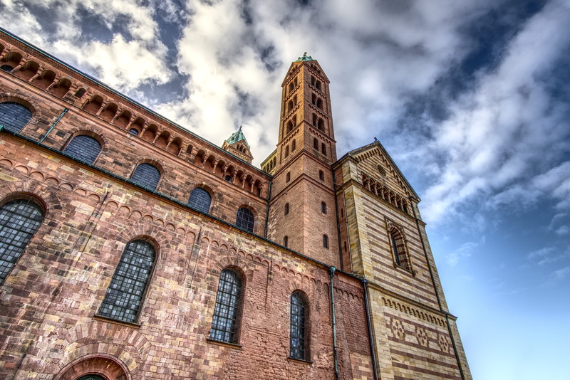 cloud - sky, travel destinations, building exterior, the past, germany, christianity, sky, unesco, places of interest, landmark, spirituality, believe