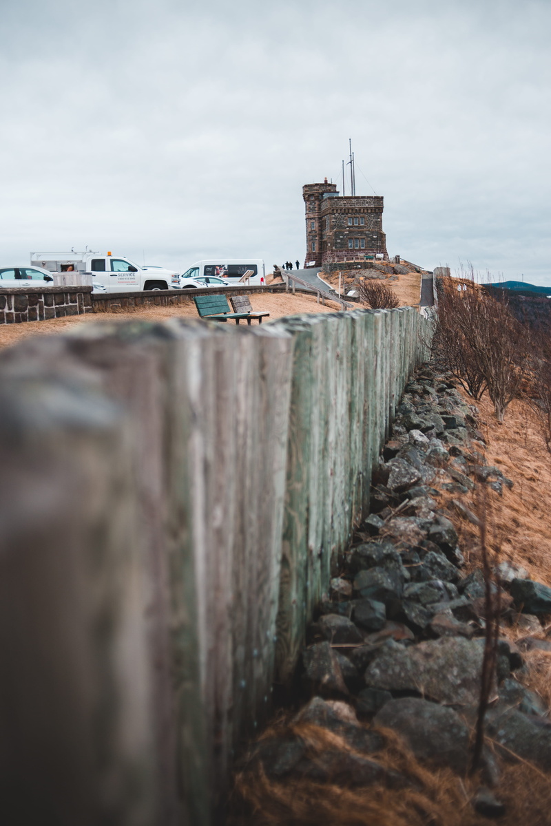 metropolis, bunker, road, monastery, sky, soil, rock, focus on background, nature, security, spire, housing, fence, wall - building feature, urban, no people