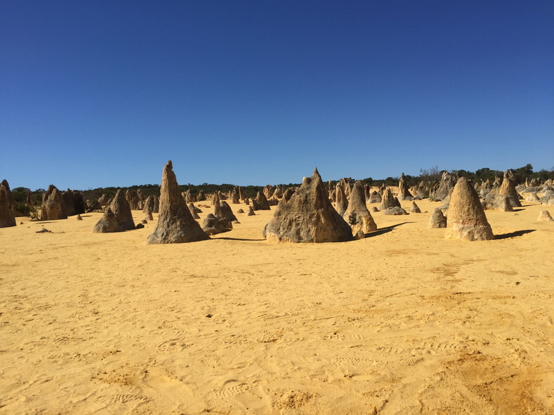 no people, formation, beauty in nature, rock, climate, outback, solid, desert, nature, blue, semi-arid, travel, scenics - nature, arid climate, clear sky