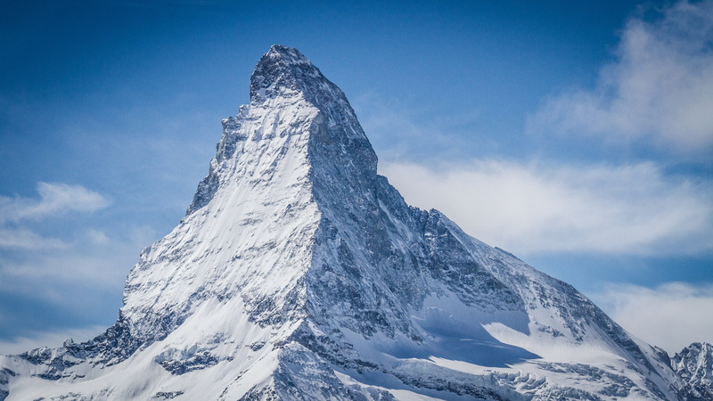 Switzerland, Klein Matterhorn, snow, shadow, The Pennine Alps, 5K, the slopes, top