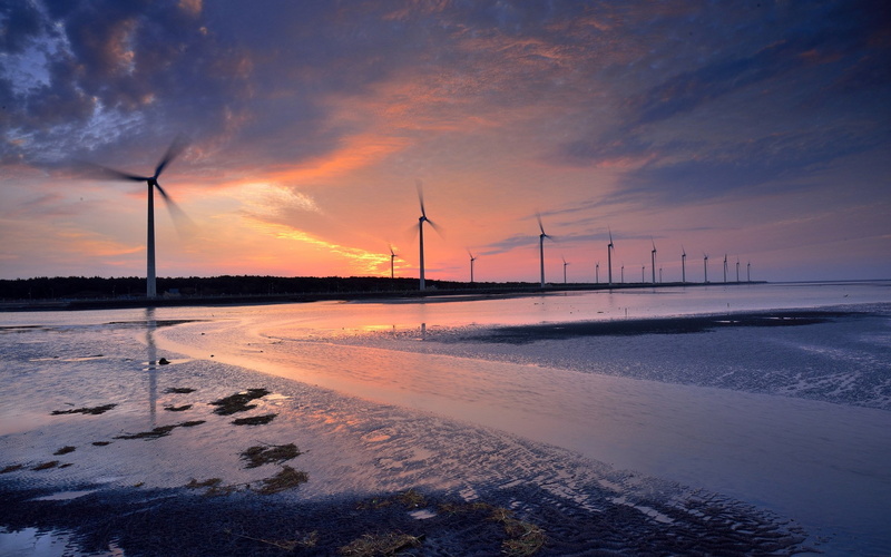 sky, scenics - nature, power in nature, environmental conservation, power supply, nature high resolution  1920x1200, environment, technology, wind power