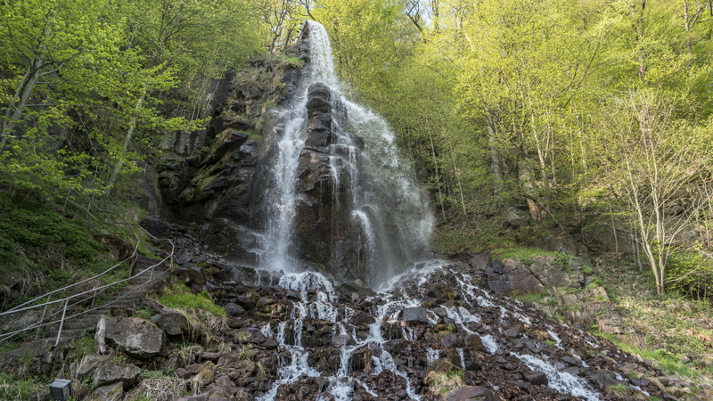 land, beauty in nature, blurred motion, non-urban scene, nature, 5k uhd, flowing, long exposure, germany, no people, trusetaler waterfall, spring, rainforest