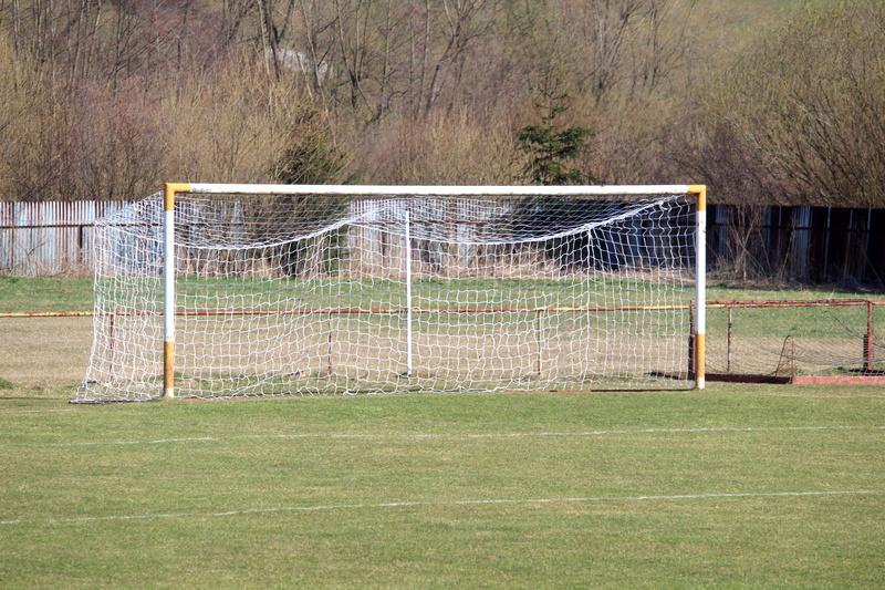stadium, fence, soccer, playing field, gateway, sports equipment, football playground, plant, field, 5K, lawn, course, net - sports equipment, team sport