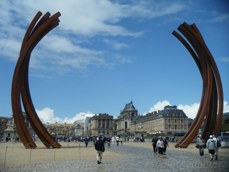sculpture, travel destinations, Palace, history, versailles, the past, tourism, aristocracy, Kings, architecture, men, building, built structure, Versailles