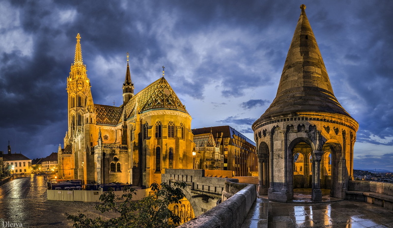 the past, Church, no people, building, travel destinations, spirituality, building exterior, dusk, Hungary, outdoors, nature, Architecture, religion, Religious