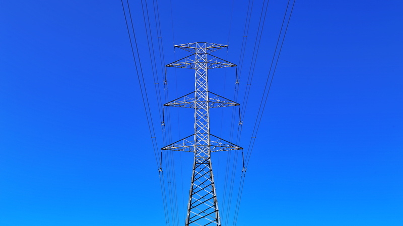 tall - High, gray, metal, electriciy, connection, power Line, steel, power, built structure, post, no people, complexity, electric, pole, nature, fuel and Power Generation