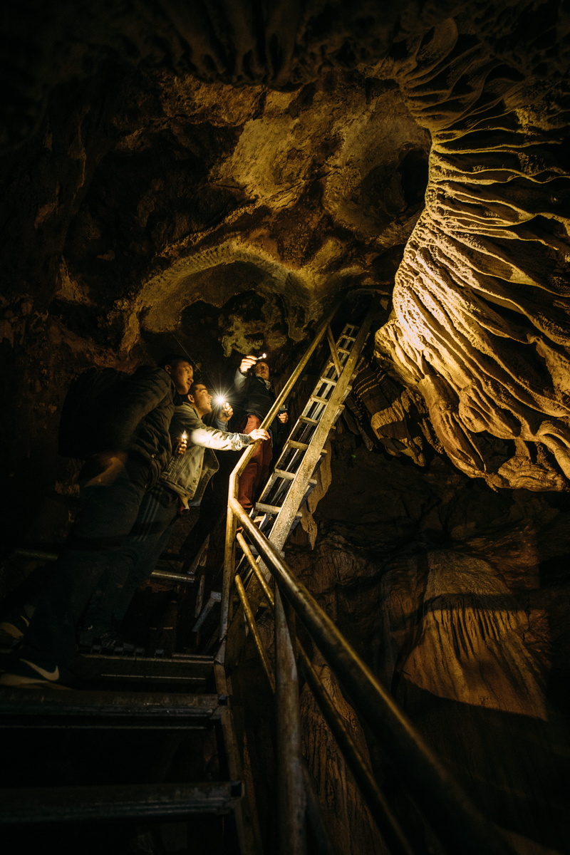 vietnam motorcycle, steps and staircases, stairs, adult, human, night, caving, brown, real people, mountains, two people, painting, staircase, nature, travel