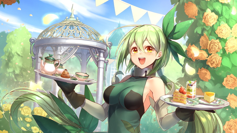 1080P, Cake, Tea, WIXOSS, Rose, Mel (WIXOSS), Garden, Anime