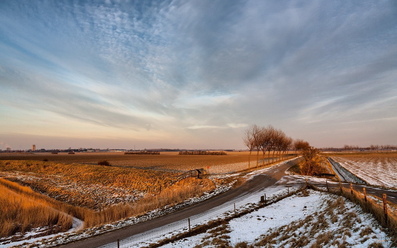 frost, weather, beauty In Nature, scenics - nature, blue, autumn, field, tranquil scene, ice, rural Scene, landscape, frozen, grass, clouds, farm, leafed