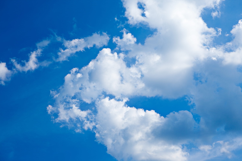 sky, air, cloud, puffy, climate, 5K, background, clean, environment, weather, fluffy, no people, vibrant color, white color, atmosphere, blue, beauty in nature