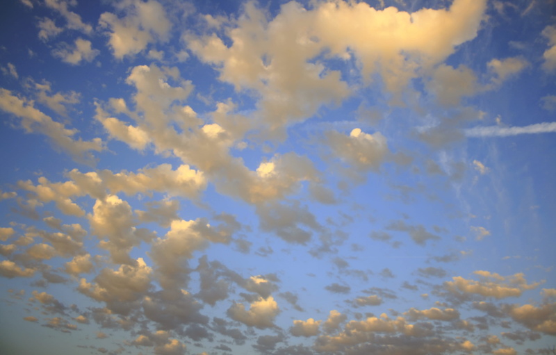 day, gloaming, yellow, 4K, cloud - sky, sunlight, meteorology, no people, blue-sky, white, idyllic, environment, tranquil scene, backgrounds, overcast