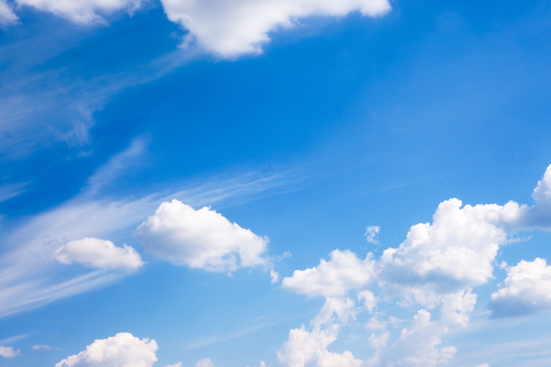 sunny, day, softness, horizontal, backgrounds, cloudy, copy, blue-sky, no people, open, peace, lots, idyllic, air, 5K, atmosphere, wind, gloaming, outdoors