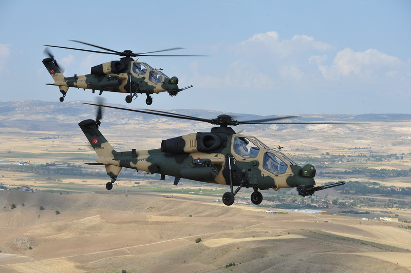 aircraft, raid, 4K, helicopter, t129, weapon, atak, attack, military