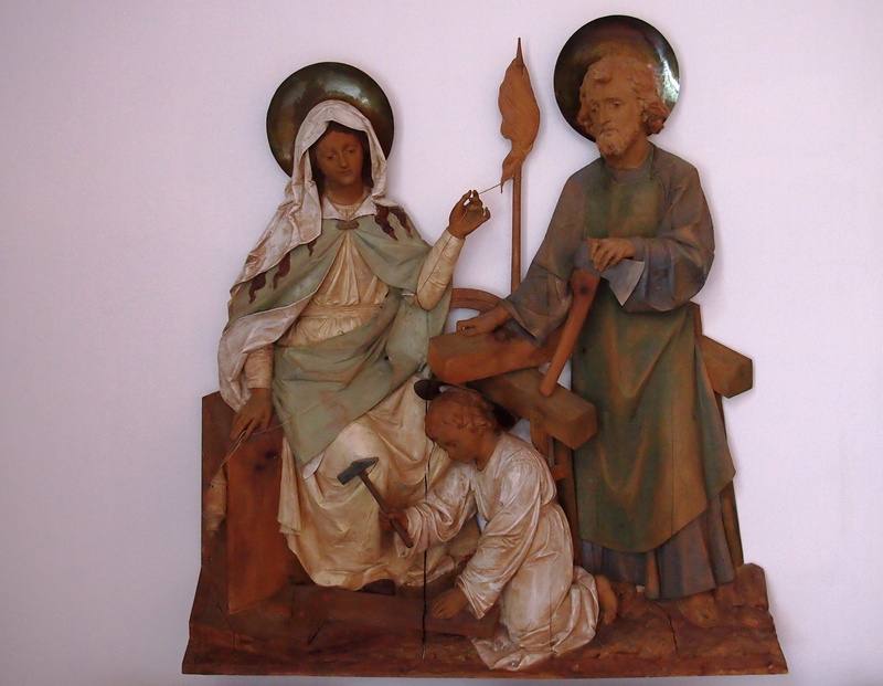 jesus, human representation, togetherness, creativity, offspring, josef, figurine, maria, studio shot, 4K, sculpture, clothing, faith, standing, holy family