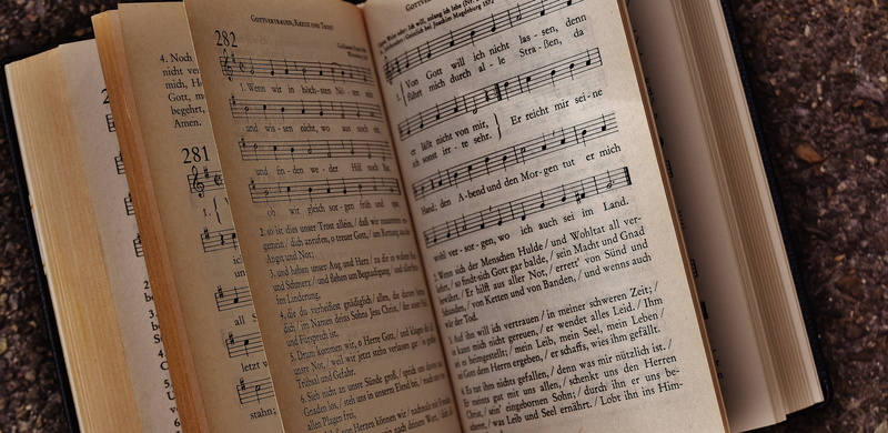 arts culture and entertainment, no people, book pages, close-up, sheet music, communication, book, pressure, read, music, musical note, church, pitched