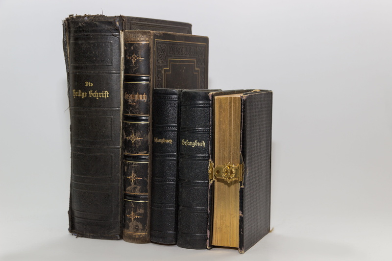 bookshelf, book, antique, indoors, books, christian, white background, 5K, studio shot, hymnal, pressure, publication, studying, stack, believe, page